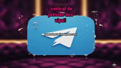 Telegram Group: ️CENTRAL DE PRÉVIAS DOS VIPS️ - Click to join