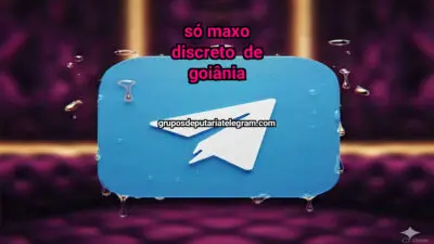 Telegram Group: Só Maxo Discreto  de Goiânia - Click to join